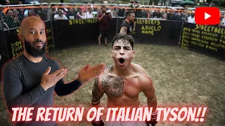 Italian Tyson Returns with a NASTY K.O. Street Beef REACTION!!!