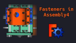 FreeCAD Tutorial | Adding & Animating fasteners in Assembly4 WB | CC en, es