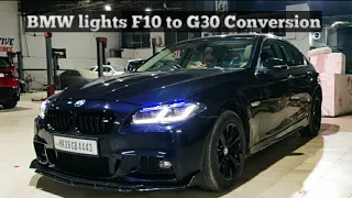 BMW lights F10 to G30 Conversion