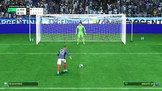 Argentina vs France - Messi vs Ronaldo - Penalty Shootout - EA FC 24