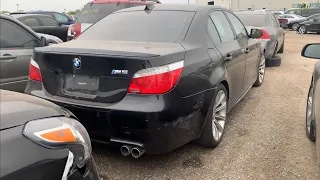 Insurance Auto Auction Walk Around + Realy Cheap BMW M5