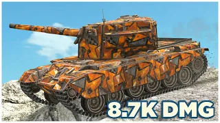 FV4004 Conway • 8.7К УРОНА • 5 ФРАГОВ • WoT Blitz