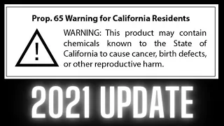 California Prop 65 Update 2021 - Revisions to California's OEHHA Prop 65 Rules & Short Labels