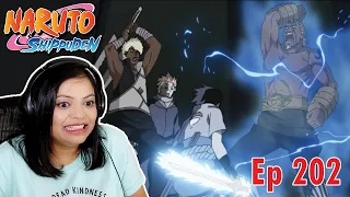 Sasuke Vs Raikage | Naruto Shippuden Episode 202 Reaction / Review | Racing Lightning