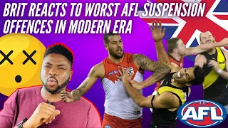 🇬🇧  BRITISH Rugby Fan Reacts To Worst AFL Suspension Offences In The Modern Era - Concussions & KO’s