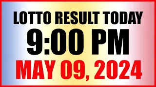 Lotto Result Today 9pm Draw May 9, 2024 Swertres Ez2 Pcso