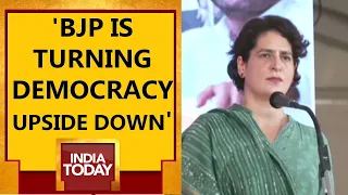 'PM Modi Trying To Malign Rahul Gandhi': Congress Gen Secy Priyanka Gandhi At Wayanad Rally