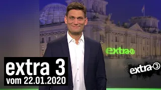 Extra 3 vom 22.01.2020 mit Christian Ehring | extra 3 | NDR