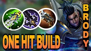 BRODY BEST ONE-HIT BUILD | FULL DAMAGE ITEMS  & GUIDE FOR 2024 (MUST SEE!)