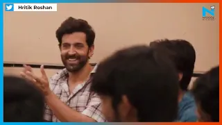 Here is what happened when Hritik Roshan met the 'Super 30'  class for first time