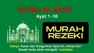 SURAH AL KAHFI (Ayat 1-10)  MURAH REZEKI, hanya putar dan Dengarkan ayat ini setiap hari