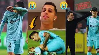 🚨HARD BLOW IN BARCELONA! JOAO CANCELO INJURY LATEST UPDATE! JUST ANNOUNCED! BARCA NEWS TODAY!