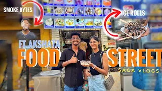 Exploring VV Puram Food Street with @akshatakankale2334
