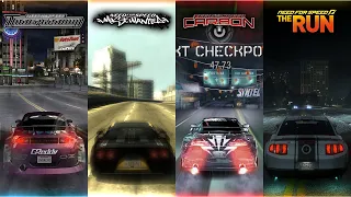 MAIN CHARACTERS CARS In NFS Games (Black Box Era)