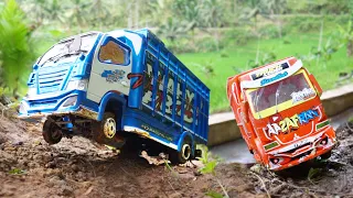 The Story of Wahyu Abadi's Shaky Truck and AA Zafran's Truck Playing in the Village