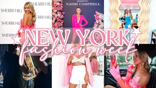 NEW YORK FASHION WEEK VLOG 2023 | Runway Shows, Meeting Celebs, Week In My Life | LN x NYC