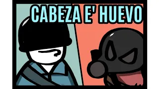 Soldier Says "Cabeza e' Huevo" || Animatic Sketch