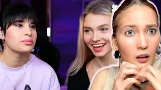 Reaction to Sasha Kapustina and Diana Ankudinova Singing “Battery” | Жуки - Батарейка