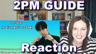 Reaction to A helpful guide to 2PM (2023 ver), I guess they can do everything?