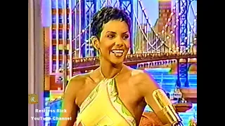 Halle Berry "Pucci" dress interview on Rosie O'Donnell Show (2000)