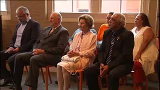 WELCOME AT THE NCIE FOR KING HARALD AND QUEEN SONJA OF NORWAY