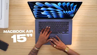 Unboxing the NEW MacBook Air 15"