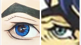 Jonathan Joestar from JoJo's Bizarre Adventure | Tutorial : Anime Eye Makeup 229