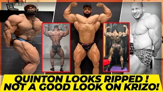 Quinton beastwood looks ripped + Krizo 6 weeks out + Regan in a great spot + Bonac's insane genetics