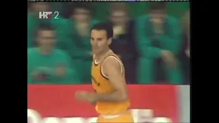 Dusko Ivanovic 1989 Europe Cup Final Jugoplastika Split - Maccabi Tel Aviv