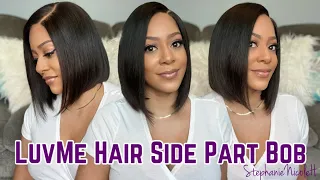 LuvMe Hair UPGRADED Undetectable Lace Side Part Bob