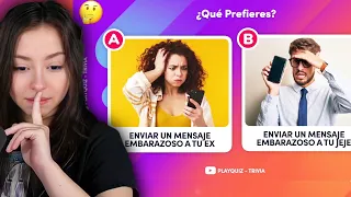 Mictia REACCIONA A¿Qué PREFIERES? - PlayQuiz