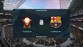 PES 2021 - Valencia vs Barcelona | La Liga 21/22 Matchday 33 | [4K]