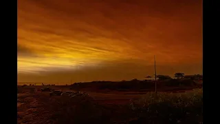Ash from Tonga Volcano Creates Stunning Sunset Over Western Australia