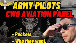 ARMY PILOTS - PANEL for Pilot Applicants