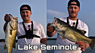 I Broke My PB AGAIN on Lake Seminole!! Summer Bass Fishing