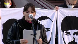 Demonstranten erinnern an die Opfer von Hanau - Tübingen