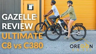 E-Bike Review: NEW Gazelle Ultimate C8 vs C380