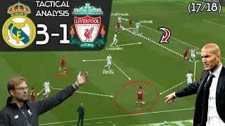 Real Madrid 3-1 Liverpool - Tactical Analysis: Zidane's INGENIOUS Substituion that won it for Madrid