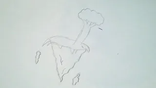 How to Draw a Floating Island