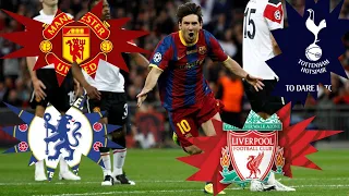 Lionel Messi Destroying Premier League Teams | Skills and Goals