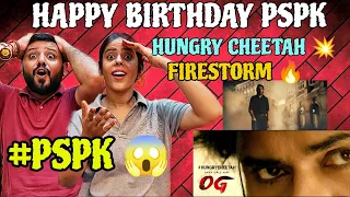 Hungry Cheetah - OG GLIMPSE REACTION | PAWAN KALYAN | Sujeeth | Thaman S | DVV |