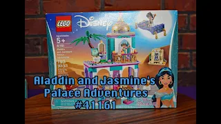 Lego Aladdin and Jasmine's Palace Adventures #41161 review and build