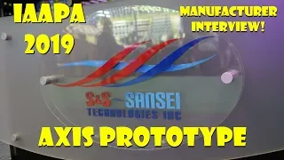 S&S Sansei Axis Prototype Roller Coaster IAAPA 2019 Interview