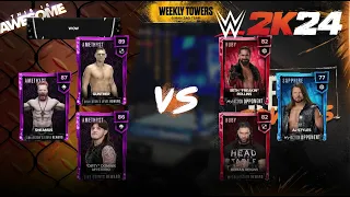 WEEK 16 / WWE 2K24 MyFaction Weekly Towers Walkthrough #19