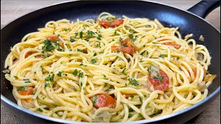 I'll prepare it in 5 minutes! I have never eaten such delicious pasta! Top 3 quick recipes.