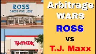 Arbitrage WARS - Ross Vs T.J. Maxx | Amazon FBA Retail Arbitrage