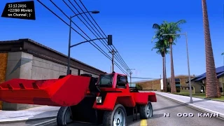 VCS Bulldozer for San Andreas - GTA San Andreas 1440p / 2,7K 60FPS _REVIEW