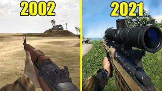 Evolution of Battlefield Games (2002 - 2021)