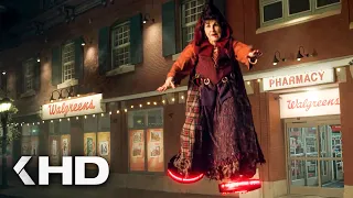 HOCUS POCUS 2 Clip - Flying On A Robot Vacuum Cleaner (2022)