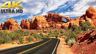 Arches National Park Complete Scenic Drive 4K - Moab, Utah